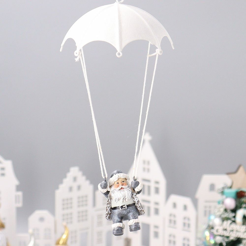 クリスマス 飾り インテリア オーナメント オブジェ 置物 パラシュートサンタ 人形 Santa Parachute ユニーク christmas Xmas 店舗 装飾 玄関 ユニーク ギフト プレゼント